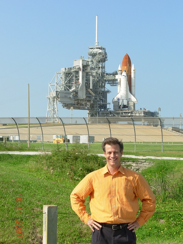 Dr. Gary Balas at Kennedy Space Center